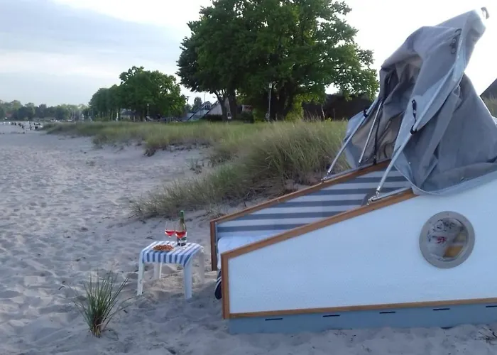 Schlafstrandkorb Nr. 3 *